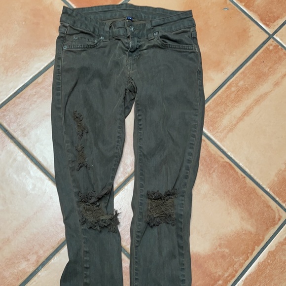 NWT Do&Be Small Gold Sequin Top/Jeans - Picture 9 of 11